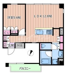 Kyobashi View Residenceの物件間取画像